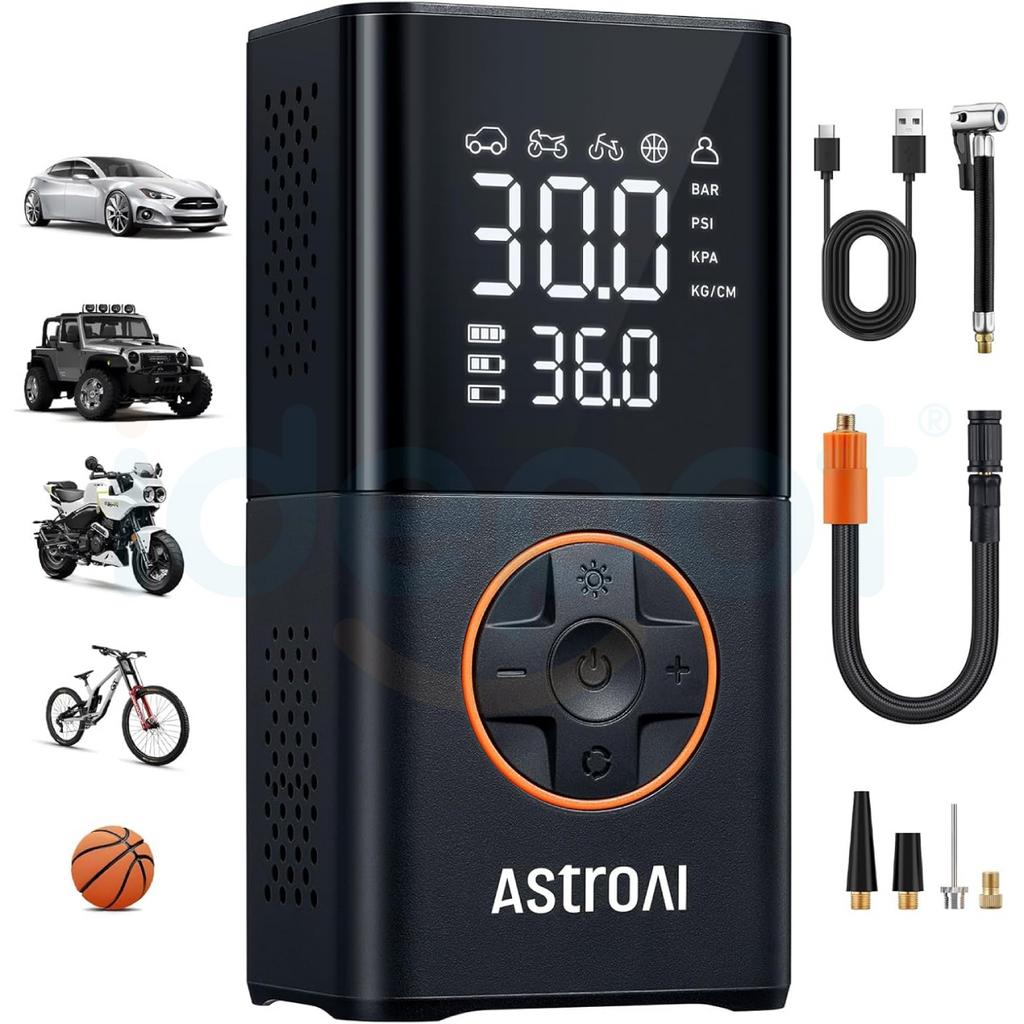 Compresor Inflador Portatil de llantas 150PSI