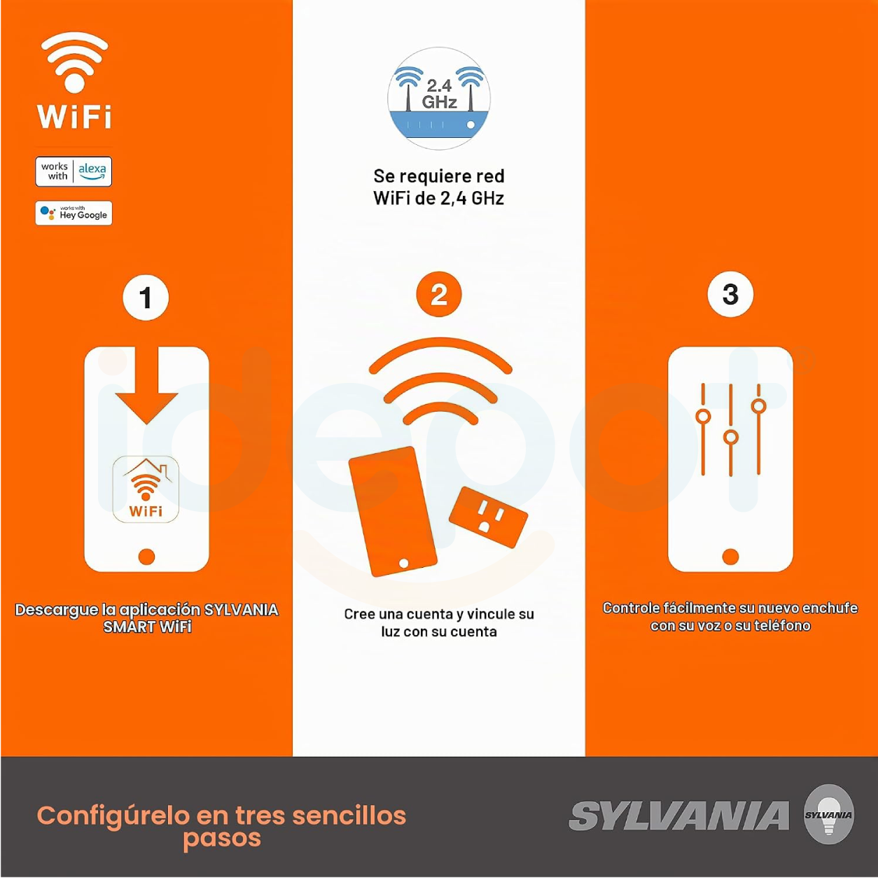 Enchufe inteligente Pack X4