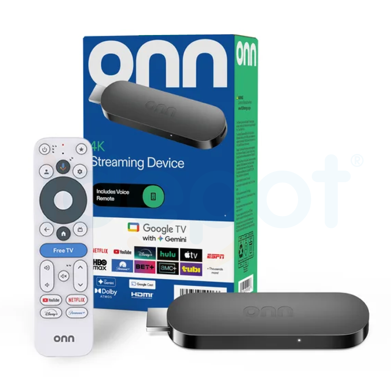 Watch Onn Tv Streaming 4K con Gemini IA