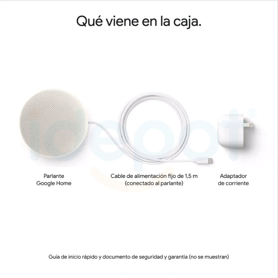 Google Home Speaker - Altavoz con Gemini IA