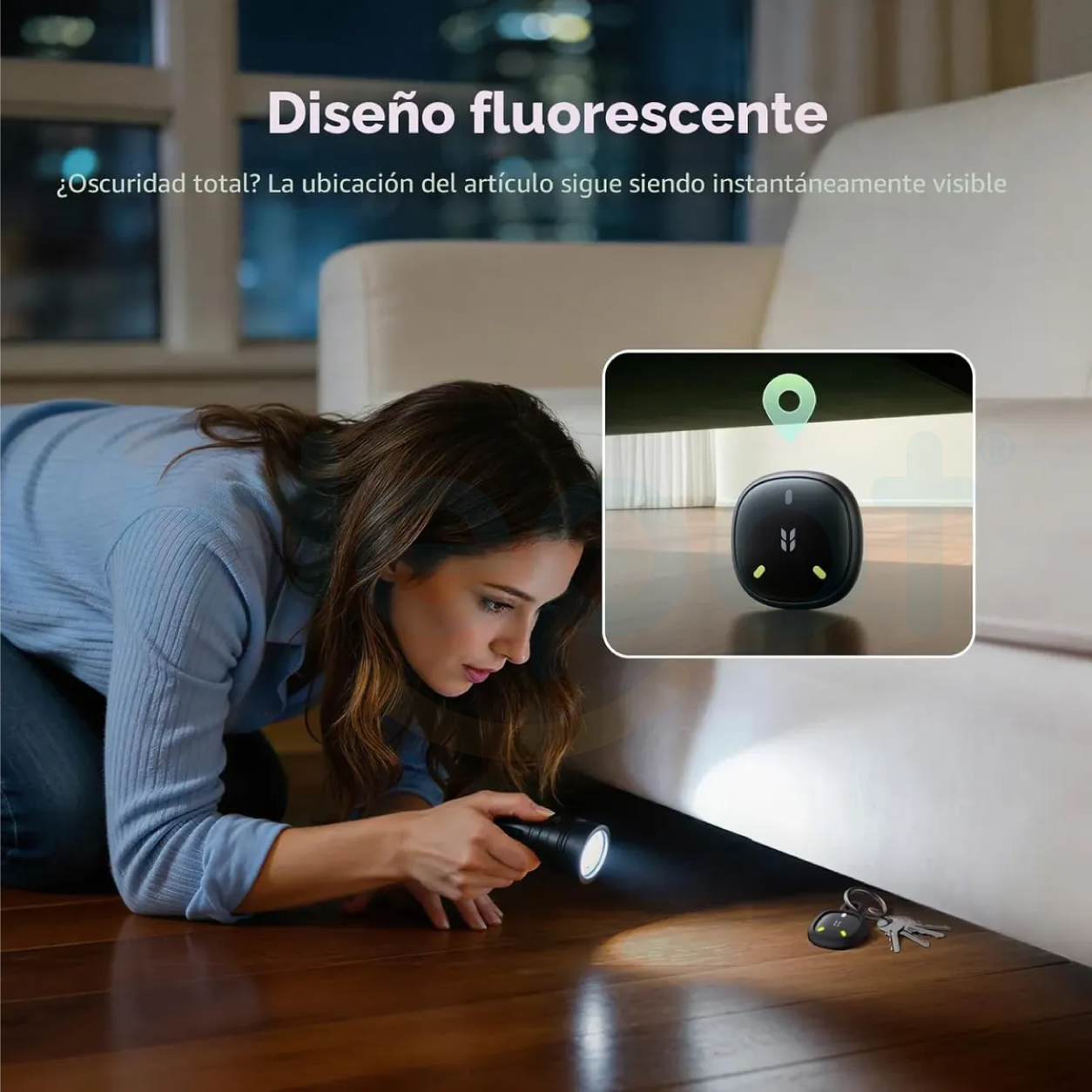 Rastreador Ugreen FineTrack Mini2 (solo iOS)