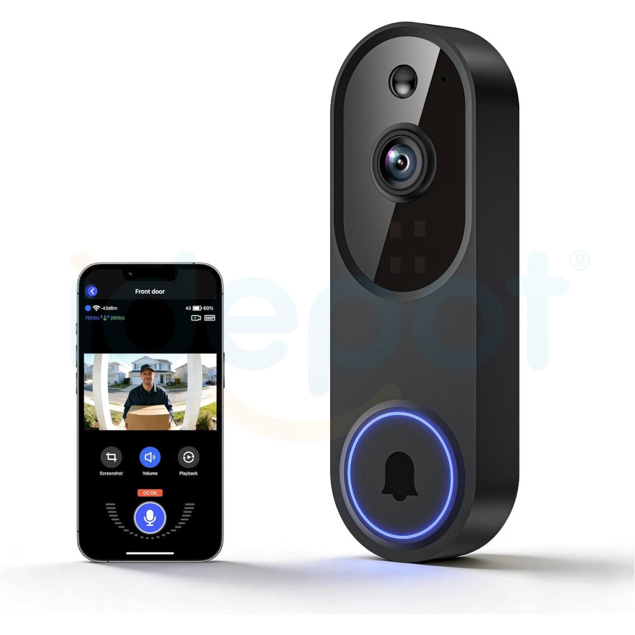 Timbre inteligente wifi con IA